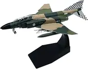 Replica Pre-Build Aircraf 1:100 for Scale Metal Airplane Model (with Stand) F-4C Ghost Fighter Model Alloy Aircraft Carrier Carrier Aircraft Simulation Display Collection Gift Collection Gift Display