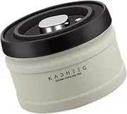 Vacuum Coffee Storage, Coffee Canister Small, Stainless Steel Coffee Storage for Beans, Coffee Canister with Vacum Pump, Coffee Container with Lid for Kitchen Food Storage