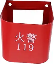 JEWEDECO Fire Extinguisher Hanging Box Rack for Extinguisher Fire Extinguisher Wall Mount Bracket Extinguisher Fixation Holder Fire Extinguisher Mounting Bracket Extinguisher Wall Bracket