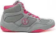 [Yes! Athletics] Defiant2 Women’s Wrestling Shoes, 100% Anti-Slip Rubber Sole, Lightweight Boxing Shoes for Women, Durable MMA, Powerlifting, Weightlifting Shoes - Women’s Sizes