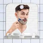 Fogless Shower Shaving Mirror With Squeegee For Bathroom Shavers And Tubs MGR