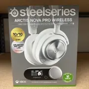 SteelSeries - Arctis Nova Pro Wireless Gaming Headset for Xbox (White) Sealed