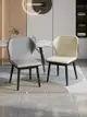 歐式餐椅家用現代簡約輕奢極簡高級鐵藝椅子靠背椅洽談椅餐廳凳子