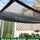 黑色圓絲遮陽網多肉家用太陽台戶外防曬植物養花卉蔬菜園藝隔熱網