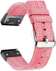 [TIOYW] 26mm Nylon Quick Fit Watchband for Garmin Fenix 7X 6X Pro 5X Plus Smart Watch Band Strap For Garmin Descent MK1 MK2 MK2i Correa