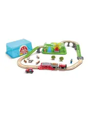 [Hape] Countryside Train Bucket Set