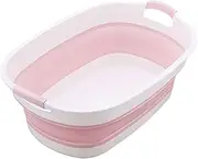 yztju Travel Tub for Toddlers - Foldable Toddler Wash Bathtub, Travel Wash Tub for Toddlers, Pet Bathtub for Home, Travel