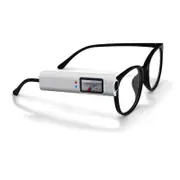 White 2K HD HeadWorn Recorder Outdoor Sports Camera BodyWorn Life Video Artifact