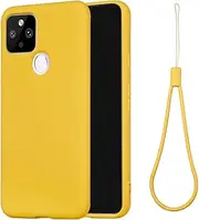 POPETPOP Silicone Shell for Phone Yellow Pixel Case Pixel Case Yellow Monitor Stands Small Neoprene Bag Laptop Stand White Lanyard Phone Holder Stand Phone Case 5 Desk Risers Clear