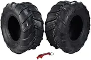 Kenda 22x11-10 4 Ply Lawn and Garden Rear Mower Tires for Grasshopper Mowers with Bottle Opener Key Chain (22x11-10 2 Pack)