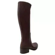 Gregory`S - Sac New! 8100 Melrose Ribbed Elastic Leather Side Zip Tall Boot