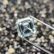 Lab grown Asscher cut 1 CT Natural D Color Loose Diamond VVS1 Clarity Certified