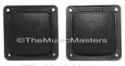 Pair 3" inch Flush Mount Mini Super Horn Tweeters Speakers Car Home Pro Audio