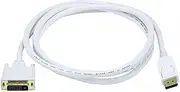Premium DisplayPort to DVI Converter Adapter Cable DP to DVI-D Dual Link Male to Male Cord 1.8M