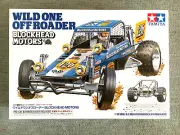 Tamiya 1/10 RC Buggy Wild One Off Roader Blockhead Motors Kit New from Japan