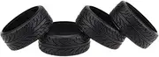4Pcs/Set 1/10 Grain Drift Car Tires Plastic Hard Tyre for Traxxas HSP Tamiya HPI Kyosho RC Car Part