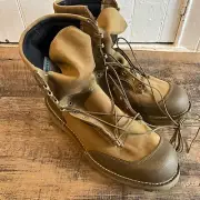 Bates E29502X USMC Marine EGA Desert Combat Boots Size 15.5 Vibram Tan Military