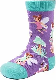 [Spencer Flynn] MUSHROOM FAIRIES (Kids 2-4yrs) | Fun Happy Gift Socks For Girls - Quirky Novelty Present for Kids