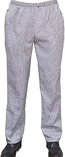 [Generic] Chef Pants Men Casual Baggy Cook Pant Waiter Work Wear Uniform Clothing