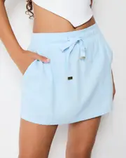 [Mooloola] Mooloola Girls' Jade Hawaii Skirt in Baby Blue Size 12 12 Baby Blue