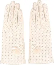 [SUPVOX] Fashionable Touch Screen Gloves Sun Protection Dress Gloves for Women Lightweight Breathable for Outdoor Activities