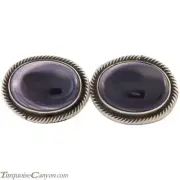 Navajo Native American Wampum Shell Cuff Links by Richard Jim SKU227505
