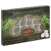 Sultan Candy Turkish Delight Pistachio 16 oz (Pack Of 6)