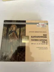 Johann Sebastian Bach: Dad Kantatenwerk Sacred Cantatas, Vol 8 CD New (Sealed)