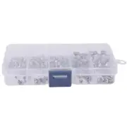 200PCS Stainless Steel Allen Head Socket Hex Grub Screw Set Screw Assortment Ki