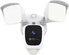 Outdoor Smart Floodlight Camera - 1080P CCTV Wifi Security System with Motion De