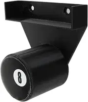 Qianly Pool Chalk Holder Display Stand Wall Mount Triangle Ball Rack Hanger for Recreation Room