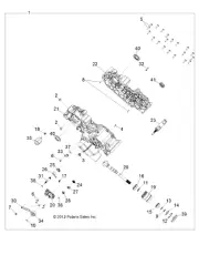 Polaris Case, Right, Genuine OEM Part 3235343, Qty 1