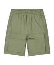 Elastic waist shorts 4Y,12Y,10Y green