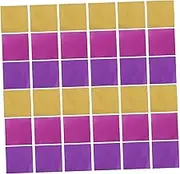 KICHOUSE 300pcs Chocolate Candy Wrappers: Square Colored Aluminum Foil Wrapping Paper for Party Wedding Birthday for Chocolate Candy Packaging