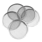 5 Stainless Steel Sprouting Mesh Screen Strainer Filter,for Mason Jars 70mm Lid