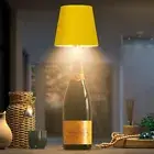 - Wireless Bottle Lamp Rechargeable Warm Light & RGB Touch LED Table Lamp (Yello