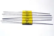 4 pcs Arcotronics 1uF 100V MKT 1.50 capacitor ARCO