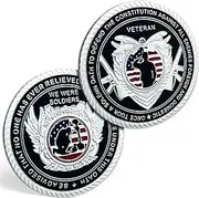 [YGLLSSY] U.S. Military Veteran Challenge Coin Army Soldiers Souvenir Gift