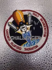 NASA STS-8 Patch Truly Brandenstein Thornton Bluford Gardner 1983 Challenger