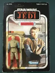 Vintage Kenner Star Wars ROTJ General Madine 65 Back A 1983 MOC Unpunched
