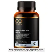 GO Healthy Magnesium Sleep 60 Vege Capsules