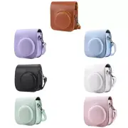 Cross-Body Dustproof Shockproof PU Camera Storage Bag f Fujifilm Instax Mini 12