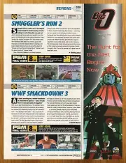 2001 Smuggler's Run 2/WWF Smackdown! 3 Playstation 2 PS2 REVIEW Print Ad/Poster