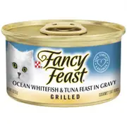 Fancy Feast Grilled Ocean Whitefish & Tuna Feast In Gravy 24x85g