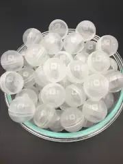 5000 1" Round 5,000 1 inch 27mm Empty Vending Capsules Gumball Toy Machines