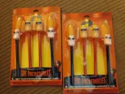 DISNEY THE INCREDIBLES PENCIL SCHOOL PARTY FAVORS SUPPLIES 2 Sets of 4 - NEW