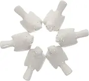SECFOU 6pcs Cartoon Bird Chopstick Holder Elegant Chopstick Rest for Dining Table Decoration Unique Bird Design Kitchen Supply Versatile Tableware Holder