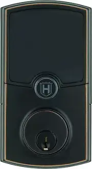 Array by Hampton - Gen 2 Barrington Connected Door Lock, Tuscan Bronze - Lock an