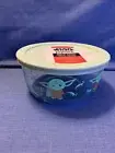 Star Wars The Child Baby Yoda Limited Edition Pyrex 4 Cups Snack Bowl Snack Lid