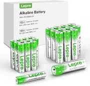 Lepro AA & AAA Batteries 24 Pack, 1.5 Volt Alkaline Batteries with High Capacity, Anti-Leakage, Long Lasting Power, LR03 LR06 MN2400 MN1500 Batteries Pack for Clocks Remotes Mouse Torch